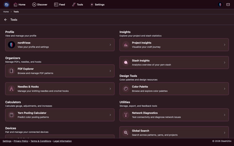 AI Yarn Scan tool for identifying yarn from camera photos
