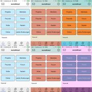 Experimenting with color themes